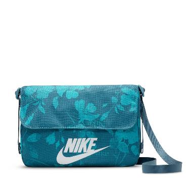 NIKE Women Sportswear Futura Crossbody Bag 3L Tas Wanita [HJ8505-006] MISC Smokey Blue/Dusty Cactus/