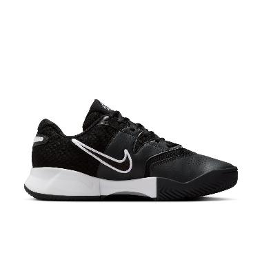NIKE Women Tennis Court Lite 4 Tennis Shoes Sepatu Tennis Wanita [FD6575-001] 7.5 Black/White-Anthra