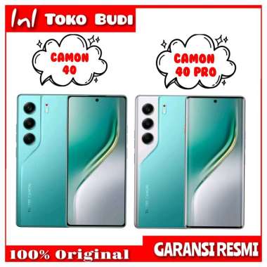 Tecno Camon 40 / Camon 40 Pro Garansi Resmi Camon 40 8/256 Black.
