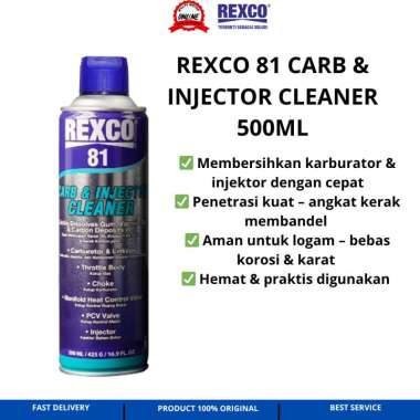 Karburator Cleaner Injector Cleaner Rexco R81 500ml / Carburator Cleaner