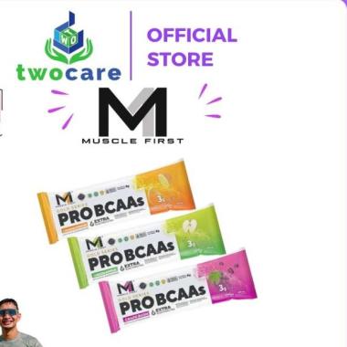 Muscle First M1 Gold Series Pro BCAA Extra Electrolytes 1 sachet Green Apple