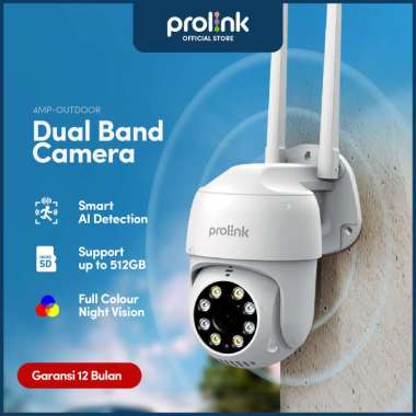 Prolink 4MP Smart IP Cam CCTV Wifi Dual Band Outdoor QHD | 360° View DS3103