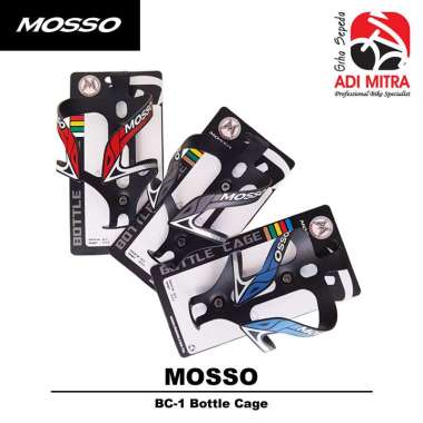 Mosso BC-1 Bottle Cage Cagak Botol Sepeda Tempat Botol Minum Bidon Sepeda Black Blue