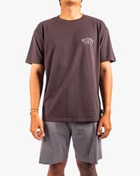 Billabong Raging Bull Ss Tee T-Shirt Washed Black BBLOCM222 WAA