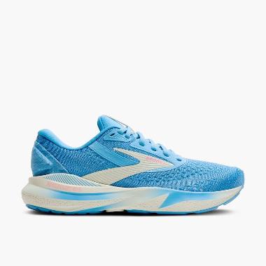 Brooks Women Running Shoes Adrenaline Gts 24 Sepatu Lari Wanita [1204261B427] 7.5 Bonnie Blue/Grey/P