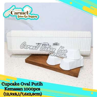 Cake Cases Oval (S) 1000pcs - Cup Risol Tahan Minyak