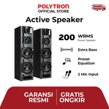 POLYTRON BLUETOOTH ACTIVE SPEAKER - PAS 8E20 /B
