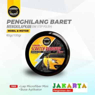 PENGHILANG BARET Body Mobil Motor Body Compound Polish Poles Cat Scratch Remover - GARASI AGAN JAKAR