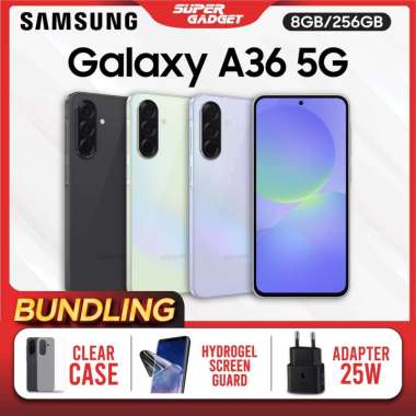 Samsung Galaxy A36 5G 8/256 GB 8GB 256GB Smartphone Android Terbaru HP Only Black