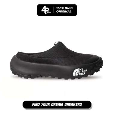 Sandal Slip On Pria The North Face Never Stop Mules Black (NF0A8A92KX7-110) Original 44.5