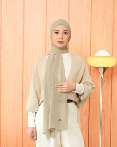 Heaven Lights Pashmina Instan - Linen