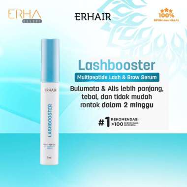ERHA ERHAIR Serum Alis & Bulu Mata Lashbooster Multi-Peptide Lash & Brow Serum 3ml