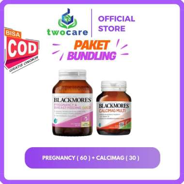 Paket Bundling Blackmores Pregnancy 60 Tablet + Calcimag Multi 30 Tablet