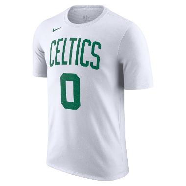 NIKE Men Basketball Boston Celtics NBA T-Shirt Kaos Pria [DR6364-102] M White/Tatum Jayson