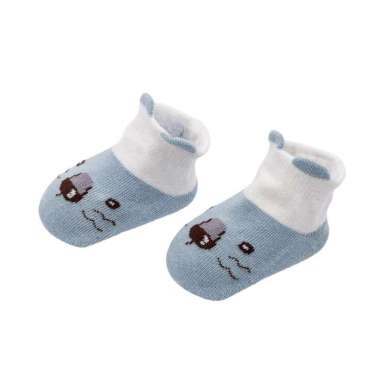 OEM SK-P642 Kaos Kaki Bayi Karakter Animals Bahan Katun Kaos Kaki Bayi Perempuan Laki Laki / Kaus Ka