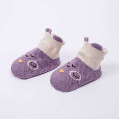 OEM ONE-P642 Kaos Kaki Bayi Karakter Animals Bahan Katun Kaos Kaki Bayi Perempuan Laki Laki / Kaus K
