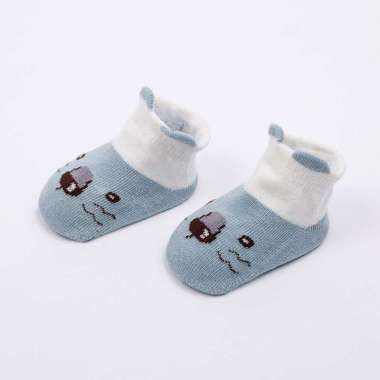 OEM ONE-P642 Kaos Kaki Bayi Karakter Animals Bahan Katun Kaos Kaki Bayi Perempuan Laki Laki / Kaus K