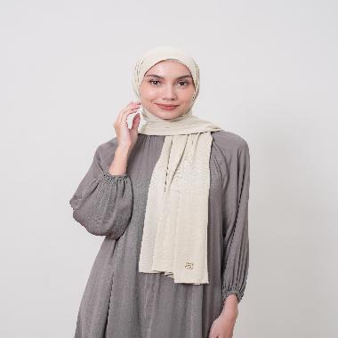 Heaven Lights New Hajra Pashmina Ivory