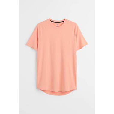 H&M Clay Relaxed Quick-Dry Tee Kaos Wanita - Orange [0948855032] XS