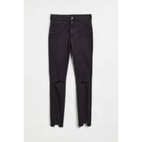H&M Divided Curvy Jeggings Uhw Bawahan Wanita - Black [0966367048]