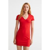 H&M Divided Eq Grape Dress Wanita - Red [1109168001]