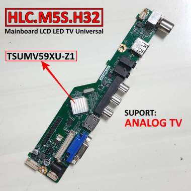 HLC.M5S.H32 China Cina Mainboard Universal LCD LED TV ANALOG WEYON