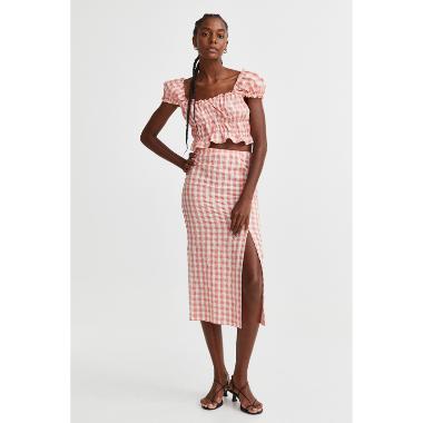 H&M Eq W Willow Blouse Wanita - Red [1120576001] M