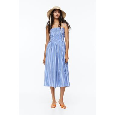 H&M Eq W Diggity Dress Wanita - Blue [1119677004] XL