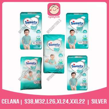 SWEETY SILVER PANTS M32 / M 32