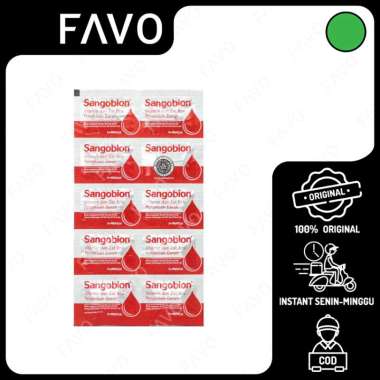 Sangobion Suplemen Penambah Darah - 10 Tablet