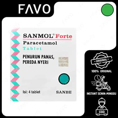 Sanmol Forte Paracetamol 650 mg - 4 Tablet