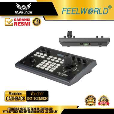 Feelworld KBC10 PTZ Camera Controller with Joystick and Keyboard Control LCD Display Feelworld KBC-1