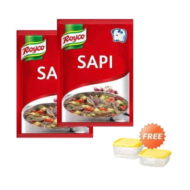 Buy 2 Pcs ROYCO Bumbu Pelezat Rasa Sapi [460 g] Free  Food Storage IKEA 0,6 L