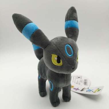 Boneka Pokemon Eevee Evolution 15-20cm Pokemon Doll / Cute Plush Hadiah Ulang Tahun Shiny Umbreon