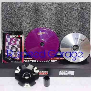 PULLEY PULLY DEPAN PROPER BEAT SCOOPY SPACY 110 KARBU KVY PULLY 7 MIX 10 GRAM