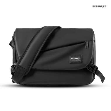 EVERNEXT - MESSENGER BAG PRIA AXIS TAS SELEMPANG LAPTOP 14" SLING BAG PRIA TAS IPAD PRIA BLACK