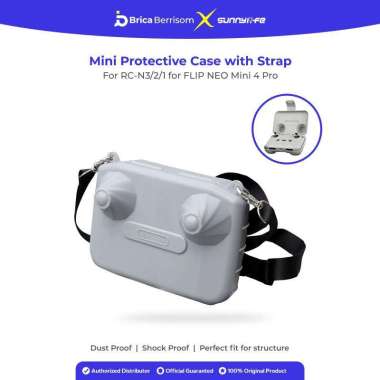 SUNNYLIFE Mini Protective Case With Strap For DJI RC-N3 / RC-N2 / RC-N1 Remote Controller Portable S