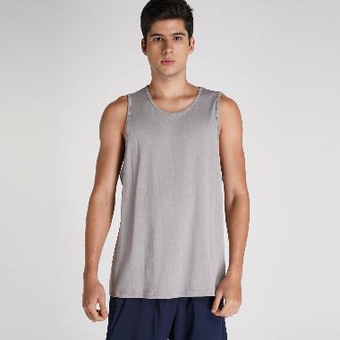 2XU Men Running Tank Top Aero Baju Lari Pria [2XUMR6676ACB] M Car/Brf