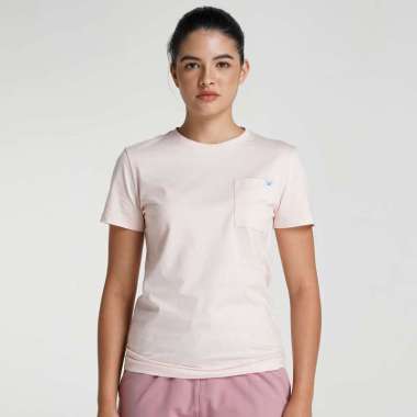 Reebok Women T-Shirt Betany Lifestyle Baju Wanita [REEWLT2539FB] L Frosted Berry