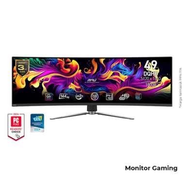 MSI MPG 491CQP QD-OLED Gaming Monitor 49 Inch