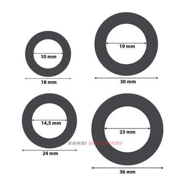 Ring Karet Seal O Ring Cincin Karet 5/8"