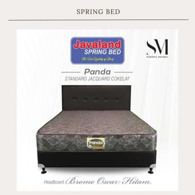 JAVALAND PANDA SPRINGBED SET 120 x 200