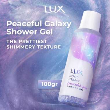 LUX Peaceful Galaxy Liquid Shower Gel Squeeze Bottle [100 g] – Sabun Mandi Cair