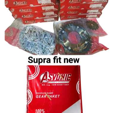 Gear set honda supra fit new supra fit x semua tipe supra fit Asvonic original berkualitas gear 14T