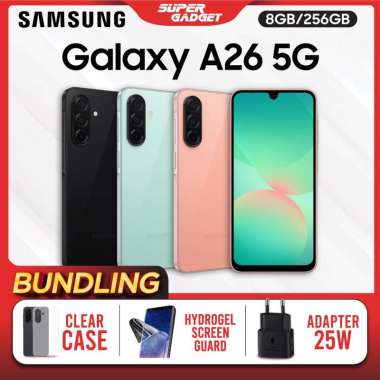 Samsung Galaxy A26 5G 8/256 GB 8GB 256GB Smartphone Terbaru HP Only Black
