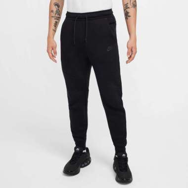 NIKE Men Sportswear Tech Fleece Joggers Celana Olahraga Pria [HV0960-010] A/S Black/Black