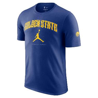 NIKE Men Basketball Golden State Warriors Essential Jordan NBA T-Shirt Kaos Basket Pria [HQ1233-495]