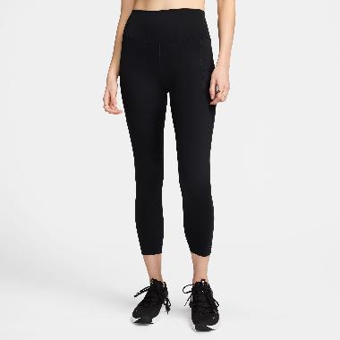 NIKE Women Training One High-Waisted 7/8 Leggings with Pockets Celana Fitness Wanita [FN3242-010] A/