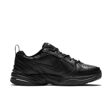 NIKE Men Training Air Monarch Iv Workout Shoes Sepatu Fitness Pria [415445-001] 9.5 Black/Black
