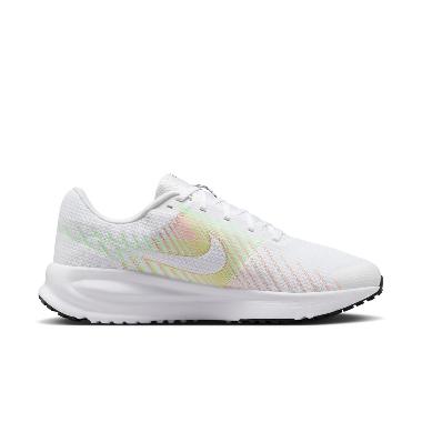 NIKE Men Running Run Defy Road Shoes Sepatu Lari Pria [HM9594-101] 8 White/Laser Orange-Apricot Agat